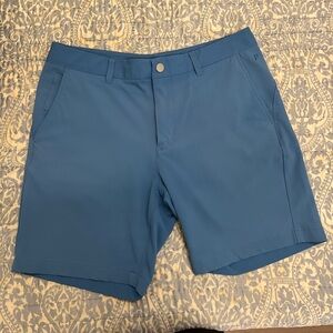 Bonobos Classic Blue Flat Front Shorts